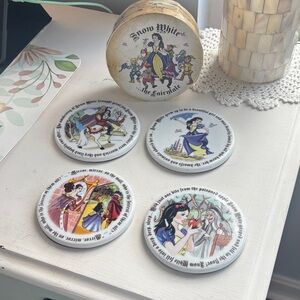 Snow White The Fairytale Coaster Set